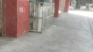 淘气的大学生在她的宿舍房间里狂野
